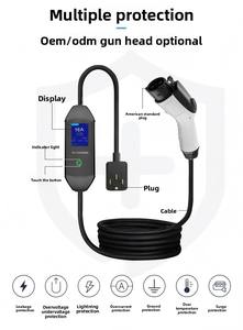 Nouveau chargeur EV portable haute performance 22 kW Type 2 avec EVSE mobile triphasé IP65 et étui <span class=keywords><strong>de</strong></span> transport - Product Image 4