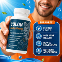 Complément alimentaire pour la détoxification du côlon, du foie et des poumons, capsules de nettoyage et de détoxification sur 14 jours
