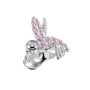 Joyería para <span class=keywords><strong>Piercing</strong></span> Dérmico de Suministro Directo de Fábrica, Diseño de Pájaro, Anclaje Microdérmico Dérmico para el <span class=keywords><strong>Pecho</strong></span> - Product Image 3