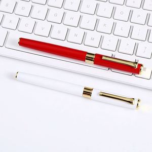 High End <b>Colorful</b> Metal Ballpoint Bullet <b>Pen</b> Laser Logo Custom Ps-20250820-01 0.5Mm Writing Width Promotional - Product Image 2