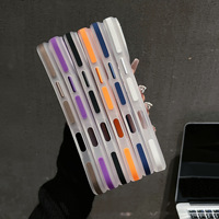Coque de luxe mate translucide pour téléphones mobiles iPhone 17 Air 16 Pro Max, étui magnétique en acrylique avec protection métallique de l'appareil photo