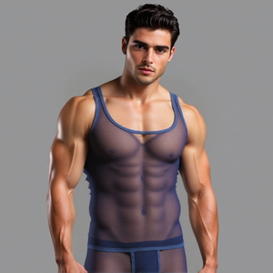 Vente en gros – Sous-vêtements masculins ultra-fins en nylon sans couture, écologiques, transparents, respirants et sexy, effet gainant - Product Image 2