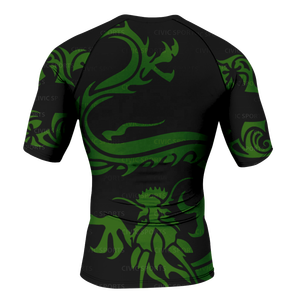 Ropa deportiva de secado rápido personalizable de manga corta para hombre, ropa deportiva antibacteriana, impresión por sublimación - Product Image 2