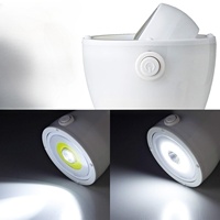 Vente flash : Lanterne de camping d'urgence étanche IP44 à LED COB 2 en 1 super lumineuse 200 lumens, fonctionnant avec des piles AAA, pour les pannes de courant