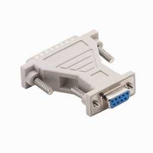 Adaptateur série D-sub DB25 mâle vers DB9 femelle, connecteur DC nickelé, neuf - Product Image 6
