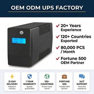 UPS Line Interactive Monofase 850VA 230V 50Hz con AVR Onda Sinusoidale Pura e Batteria Integrata per PC, Router, POS, Ufficio - Uso di Backup (EU) - Product Image 1
