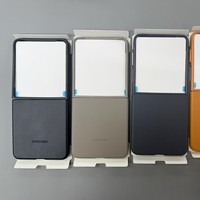 Étui de téléphone pliable en cuir magnétique noir solide pour Samsung, protection intégrale antichoc, coque en cuir