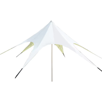 Toldo de camping Cloud Top Three Peaks Butterfly Canopy, grande, de doble pico, impermeable, con protección solar UPF50+, para acampar al aire libre.