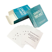 Jeu de cartes à boire Impression personnalisée Action ou Vérité Jeux de cartes à boire pour adultes Cartes de fête