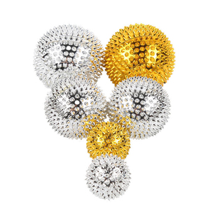 Juego de 2 uds. De acupresión de mano, terapia puntiaguda, masajeador magnético, rodillo magnético, juego de bolas de masaje, juguete de bola magnética - Product Image 6