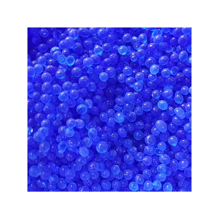シリカゲル乾燥剤2003卸売吸収キングシリカゲルブルービーズ色表示