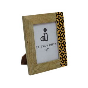 Cadre photo et cadre photo en résine pour décor à la maison forme rectangulaire élégant couleur ivoire cadre de porte-photo décoratif en résine élégant - Product Image 5