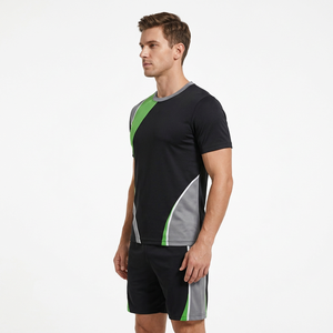 Ensemble de maillots de football personnalisés, impression numérique, uniforme de football en polyester, manches courtes, col rond - Product Image 4