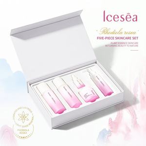 Marca Privada OEM/ODM, Venta al por Mayor, Logotipo Personalizado, ICESEA RHODIOLA ROSEA LIGHT SENSE RENEWAL SET, Set de Cinco Piezas para el Cuidado de la Piel - Product Image 6