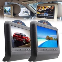 9 pouces siège de voiture appui-tête arrière rétroviseur lecteur multimédia écran LCD télécommande jeu transmetteur FM pour lecteur AV