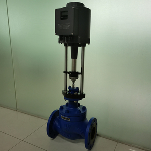 Válvula de control de regulación de una sola plaza con extremo de brida de acero al carbono, 220V CA, con igual porcentaje de apertura - Product Image 3