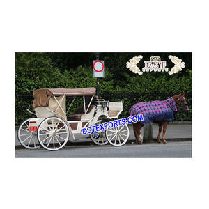 Carruajes de caballos Victoria australianos a la venta Boda India Royal Victoria Buggy Fabricante Carruajes de caballos Tours - Product Image 1