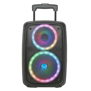 Altavoz de 8 pulgadas คาราโอเกะ lautsprecher ลำโพงคาราโอเกะพร้อมไมโครโฟนและบลูทูธขนาด8นิ้วพร้อมไมค์ไร้สาย - Product Image 1