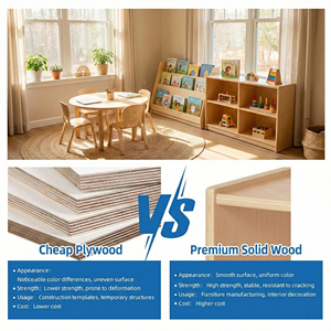 Armadio Portaoggetti in Legno <span class=keywords><strong>Montessori</strong></span> con 20 Contenitori in Plastica Rimovibili, Organizzatore per Aula Scolastica, Asilo Nido e Scuola - Product Image 6