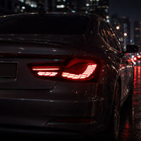 Feux arrière à LED BK pour Hyundai Elantra 2012-2016, design écailles de dragon, DRL, clignotants séquentiels, Plug & Play