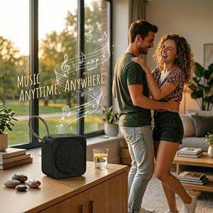Altavoz Inalámbrico Impermeable <span class=keywords><strong>de</strong></span> Primera Calidad para Eventos Empresariales, Mini Altavoz Portátil para Fiestas, Altavoz Inalámbrico para Exteriores con Bluetooth 5.3 y Logotipo Personalizado - Product Image 3