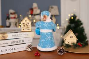 <span class=keywords><strong>Santa</strong></span> <span class=keywords><strong>Claus</strong></span> eléctrico giratorio para niñas y niños, el más vendido, rojo, <span class=keywords><strong>ruso</strong></span>, con vela - Product Image 6