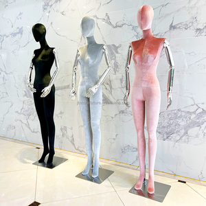 Mannequin de luxe pour femme, corps entier, en velours, nouvelle couleur, pour boutique de mode, bijouterie, magasin de mariage, modèle de mannequin - Product Image 2