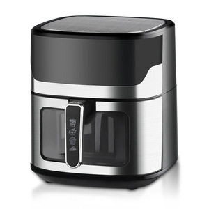 Friteuse à air chaud électrique 1500W, capacité 7L, système de chauffage rapide, circulation d'air à 360°, commande par bouton pour usage domestique en cuisine - Product Image 2