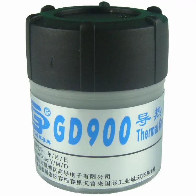 Серая Высокоэффективная Теплопроводящая паста GD900, Термопаста, пластырь для радиатора CN30, вес нетто 30 г в упаковке