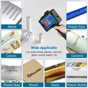 Willita高速ドライインク25.4mmハンドヘルドインクジェット印刷機金属プラスチックQRコードバッチマーキング - Product Image 2