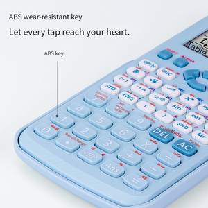 <span class=keywords><strong>Calculatrice</strong></span> scientifique Deli D991CN, 498 modes d'opération scientifique, <span class=keywords><strong>calculatrice</strong></span> scientifique pour examen professionnel - Product Image 5