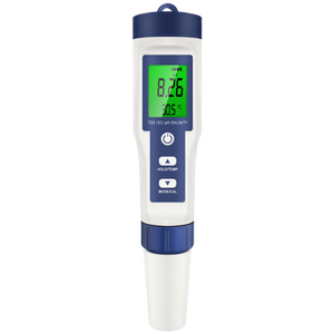 एलसीडी बैकलाइट पोर्टेबल <span class=keywords><strong>ph</strong></span> टेस्ट पेन मीटर लवणता टोड्स चालकता सेंसर पेयजल गुणवत्ता विश्लेषक - Product Image 1