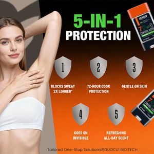 Déodorant Gel Anti-transpirant OEM ODM Unisexe, Contrôle du Transpiration et des Odeurs, Fraîcheur Toute la Journée, Parfum Invisible, Doux pour la Peau, 72 Heures de Protection - Product Image 5