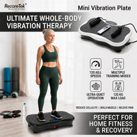 Vibrationsplatte Trainingsgerät zur Gewichtsreduktion Körper-Vibrator Schlankheits- und Kardiotherapie Heimfitness Mini-Board