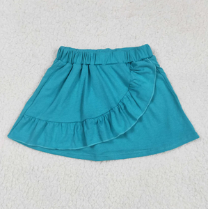 Jupe-short de cheerleading pour bébés filles, avec nœuds rouges, pour le football, le cheer et le yoga - Product Image 5