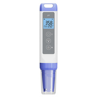 pH-mètre de poche en plastique haute précision, précision 0,01 pH, batterie au lithium, écran LCD, garantie 1 an, OBM/OEM/ODM pris en charge