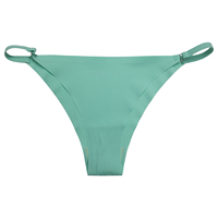 FLW Culotte string sexy pour femme, sous-vêtement en nylon taille basse confortable, culotte tricotée douce