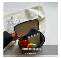 Sacs Bandoulière Classiques Carrés en Tweed pour Femmes – Tendance de Marques Célèbres de Designers, Petit Format, Mini, avec Chaîne