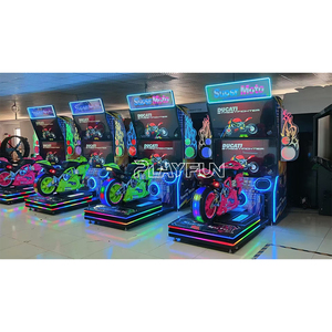 Nhà Máy bán hàng trực tiếp hoạt động bằng đồng xu 42 "đôi màn hình động cơ đua mô phỏng trò chơi <span class=keywords><strong>Arcade</strong></span> máy - Product Image 3