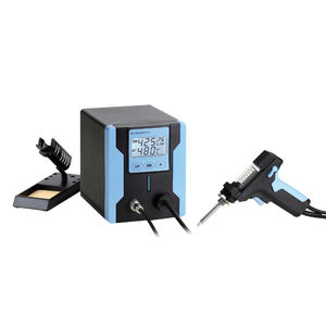 Pcb डेस्कटॉप स्टेशन मशीन हाथ वैक्यूम सोल्डर चूसने चूसने वाला बंदूक पंप डेसोल्डरिंग स्टेशन - Product Image 2