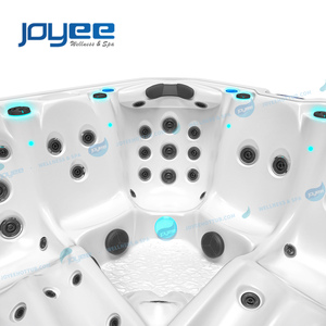 JOYEE Mejor Precio Venta Caliente Bañera de hidromasaje al aire libre Lujo Whirlpool Spa Jacuzzis al aire libre Ariestech Balboa Piscina Elegante Jardín Nadar - Product Image 5