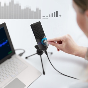 <span class=keywords><strong>Fifine</strong></span>ไมโครโฟนสตูดิโอแบบคอนเดนเซอร์,ไมโครโฟนUSBแล็ปท็อปพอดคาสต์แบบมีสายเดสก์ท็อป - Product Image 5