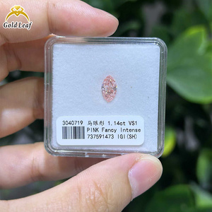 Diamante Rosa Marquise Cultivado en Laboratorio, Precio de Fábrica, con Certificado IGI, Alta Calidad, Diamantes HPHT CVD Reales, Colores Fantasía Disponibles, Todos los Cortes Disponibles - Product Image 3