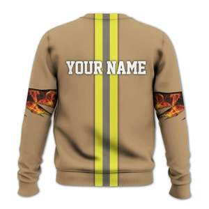Sudadera Unisex con Estampado Personalizado de Bombero, Regalo para Bombero, Rescate, Héroe, Equipo, Sudadera de Forro Polar Cálida para Invierno - Product Image 3