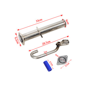 Tuyau en acier inoxydable Egr pour Ford F250 F350 F450 F550, kit de réparation et de remplacement des tuyauteries - Product Image 2