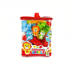 Jungle Building <b>Blocks</b> 72Pcs Construction Toy Set For Kids 3+ Years - Product Image 2