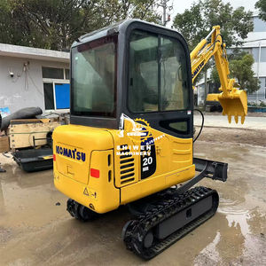 Excavadora Usada Barata Komatsu PC20 Tipo Oruga con Motor y Bomba de Engranajes Originales Japoneses, Rodamientos, 2 Toneladas, Inspección de Video Probada - Product Image 2