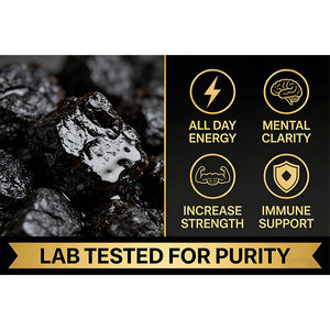 Capsules de Shilajit à succès – Compléments alimentaires à base de plantes pour l'antioxydation, le soutien immunitaire, l'énergie et l'éclat de la peau – Usage adulte - Product Image 3