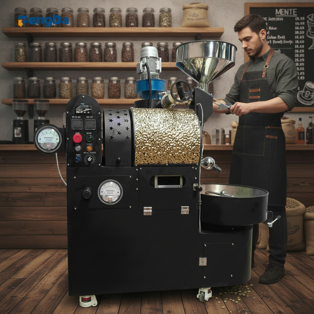 FD 1Kg 2Kg 2.5kg 3Kg Coffee Roaster Green Beans Roasting Machine