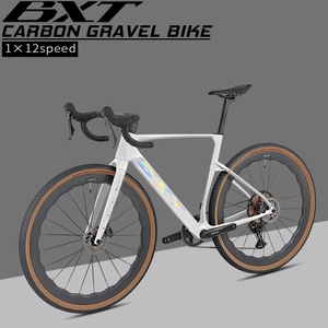 Vélo de gravier BXT New T1000 en fibre de carbone, compatible avec GRX RX820 1x12 vitesses/GRX RX600 1x11S, adapté pour la conduite en montagne et sur route - Product Image 2